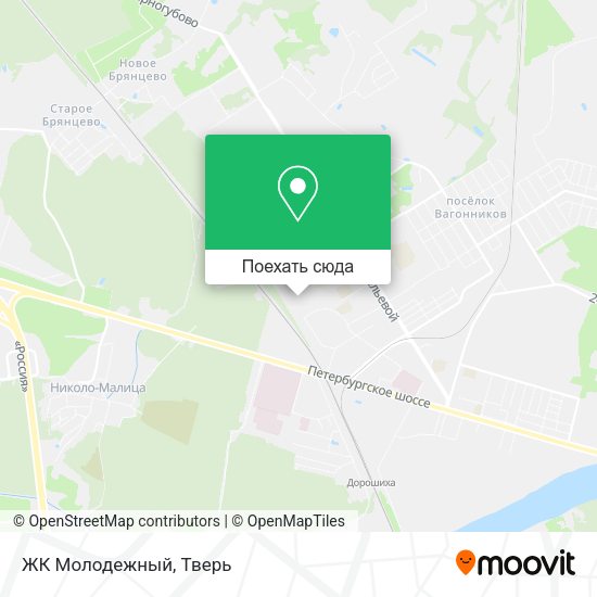 Карта ЖК Молодежный