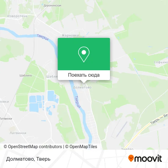 Карта Долматово