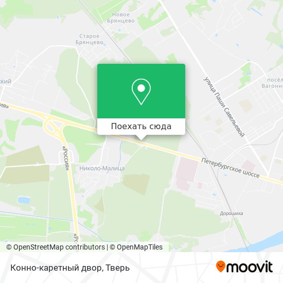 Карта Конно-каретный двор