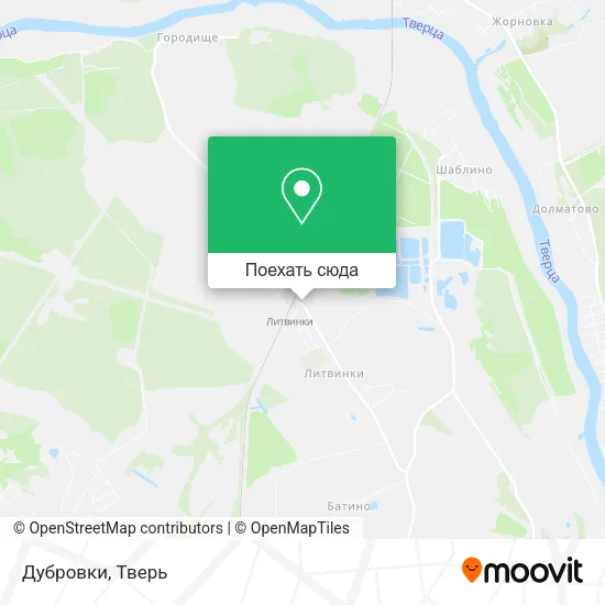 Карта Дубровки