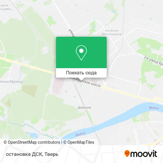Карта остановка ДСК
