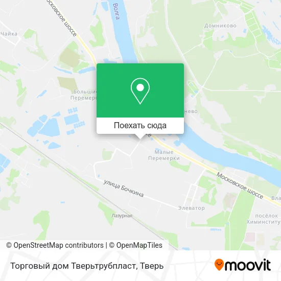Карта Торговый дом Тверьтрубпласт