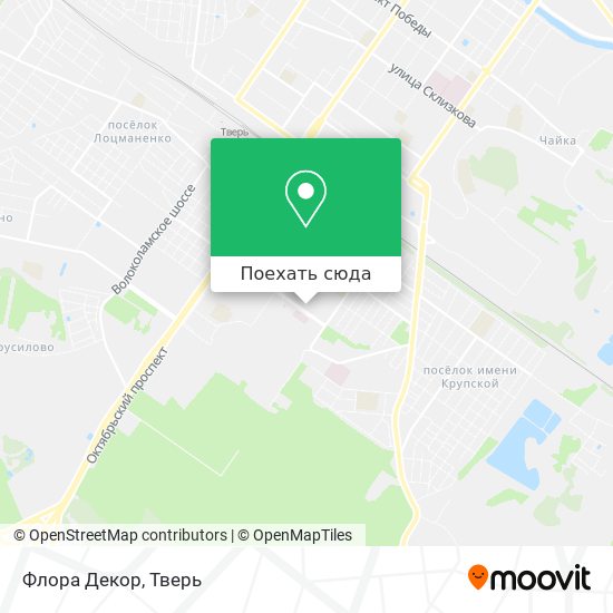 Карта Флора Декор