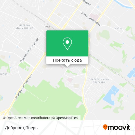 Карта Добровет