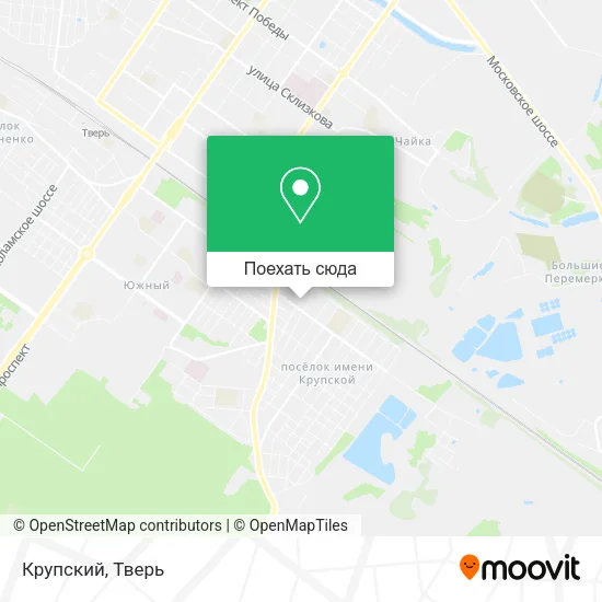 Карта Крупский