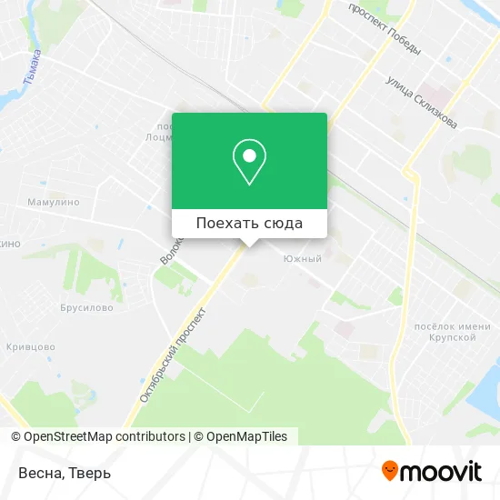 Карта Весна