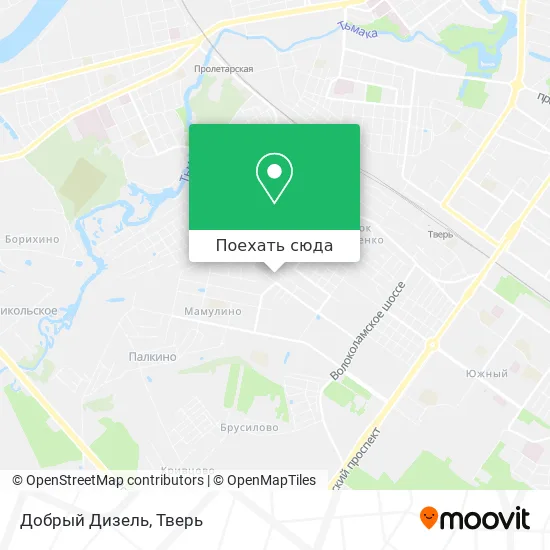 Карта Добрый Дизель