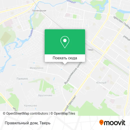 Карта Правильный дом