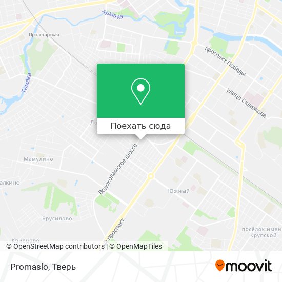 Карта Promaslo