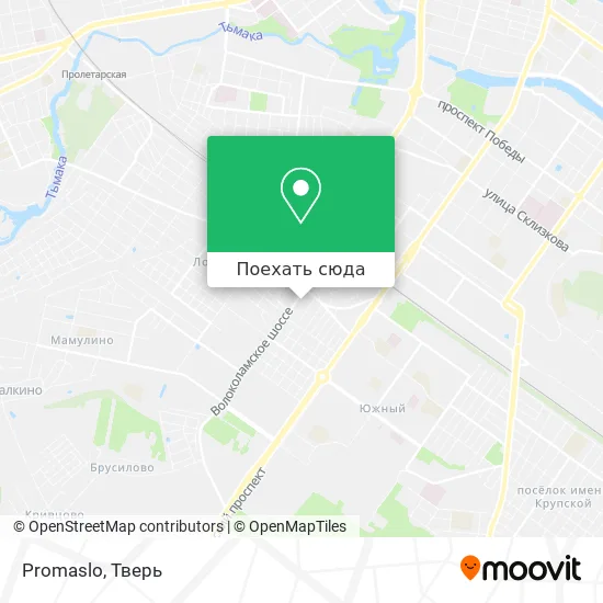 Карта Promaslo