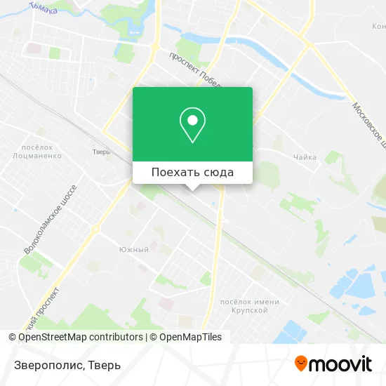 Карта Зверополис