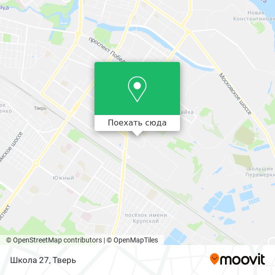 Карта Школа 27