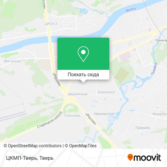 Карта ЦКМП-Тверь