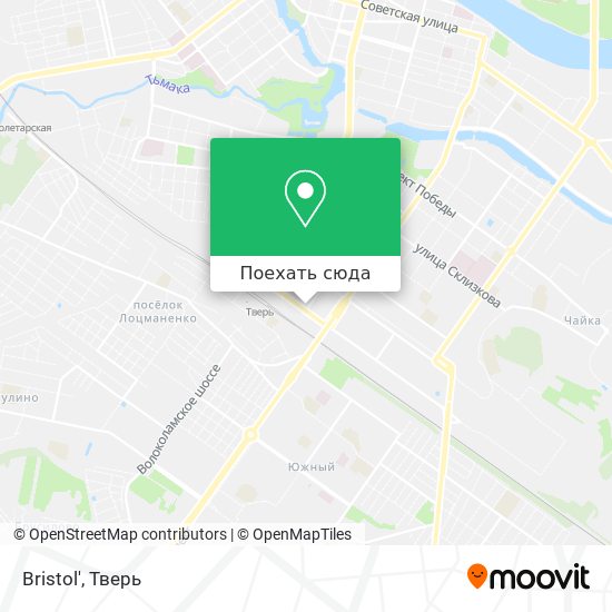 Карта Bristol'