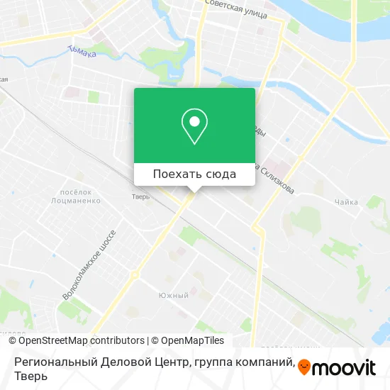 Карта Региональный Деловой Центр, группа компаний
