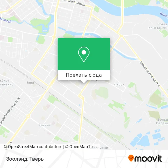 Карта Зоолэнд