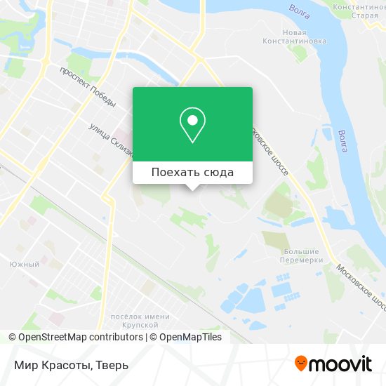 Карта Мир Красоты
