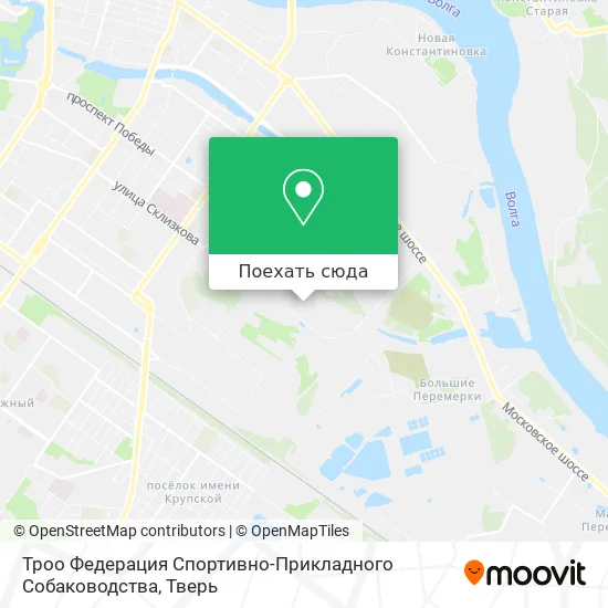 Карта Троо Федерация Спортивно-Прикладного Собаководства