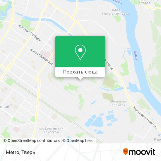 Карта Metro