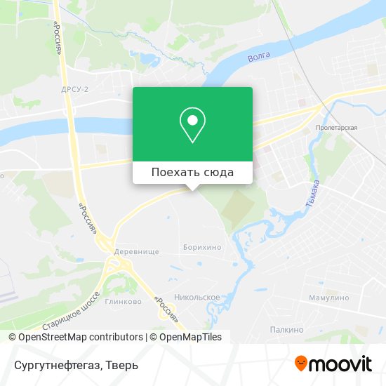 Карта Сургутнефтегаз