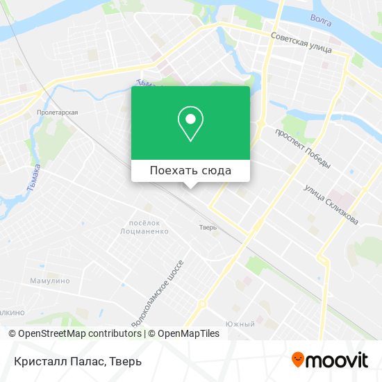 Карта Кристалл Палас
