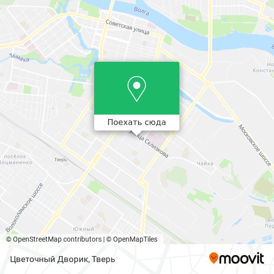 Карта Цветочный Дворик