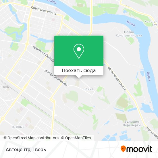 Карта Автоцентр