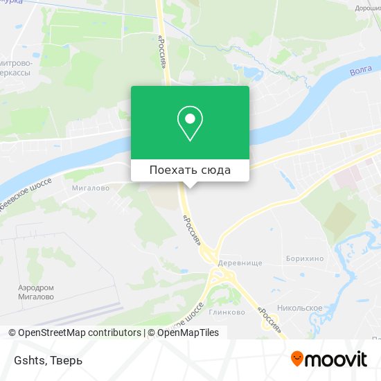 Карта Gshts
