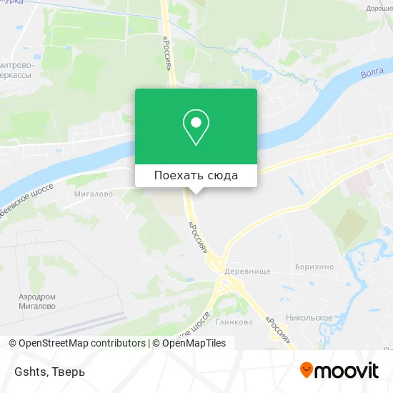 Карта Gshts