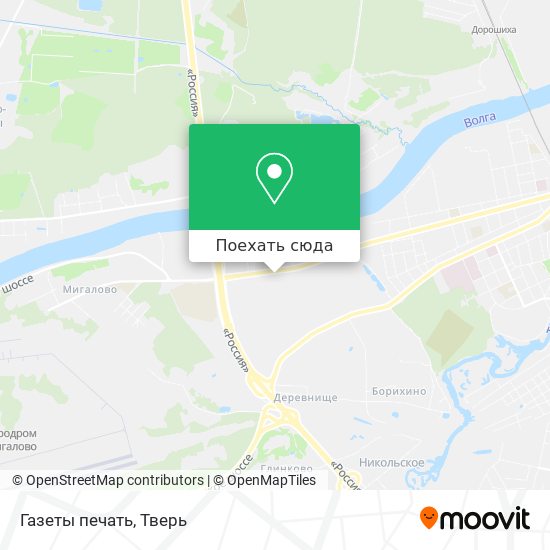Карта Газеты печать