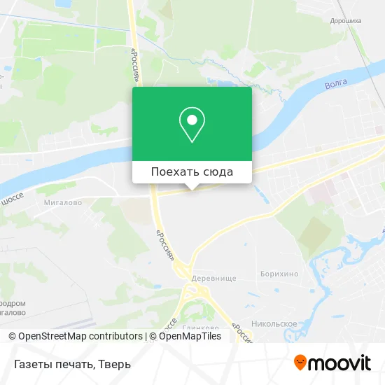 Карта Газеты печать