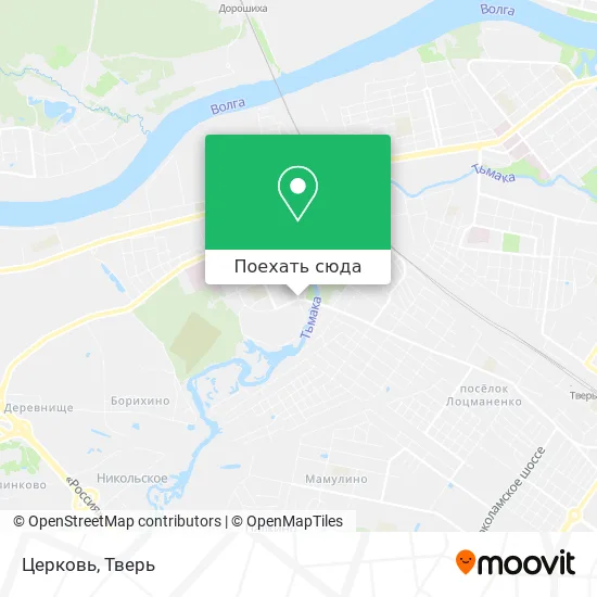 Карта Церковь