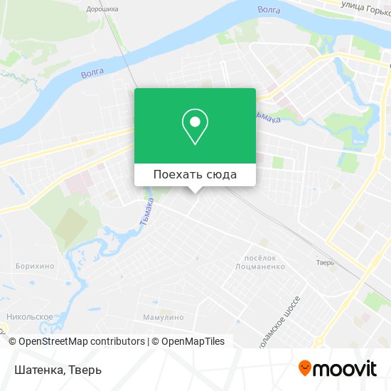 Карта Шатенка