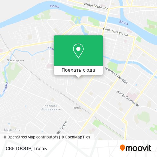 Карта СВЕТОФОР
