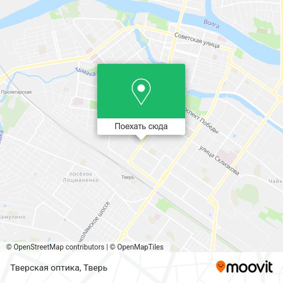 Карта Тверская оптика