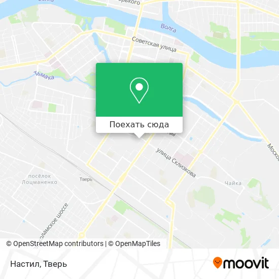 Карта Настил