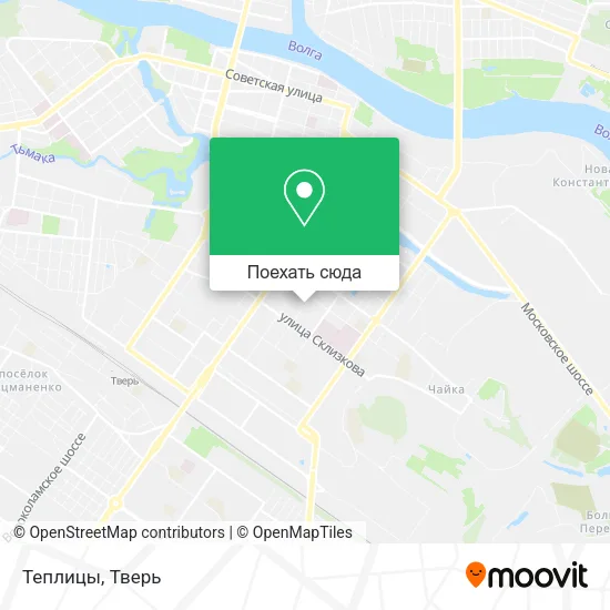 Карта Теплицы