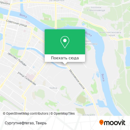 Карта Сургутнефтегаз