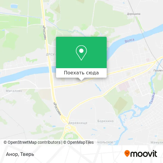 Карта Анор