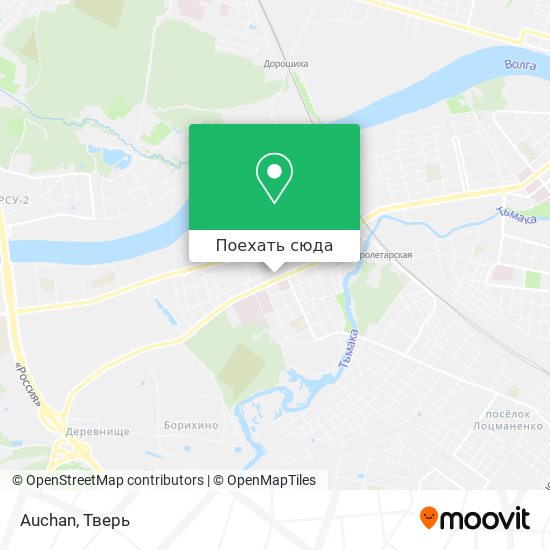 Карта Auchan