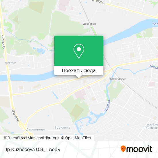 Карта Ip Kuznecova O.B.