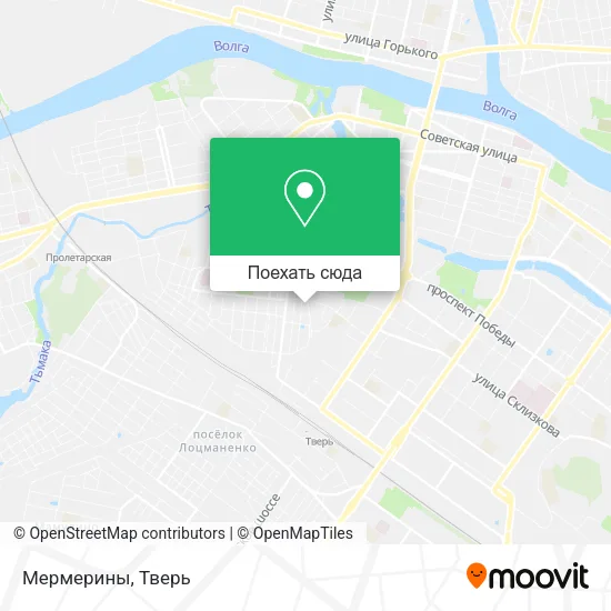 Карта Мермерины