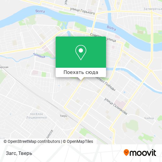 Карта Загс