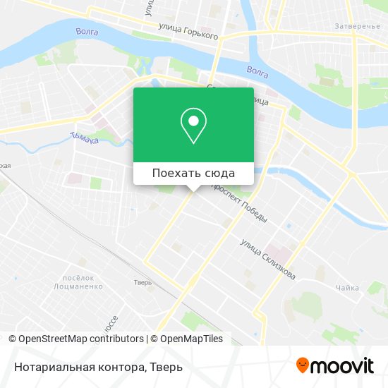 Карта Нотариальная контора