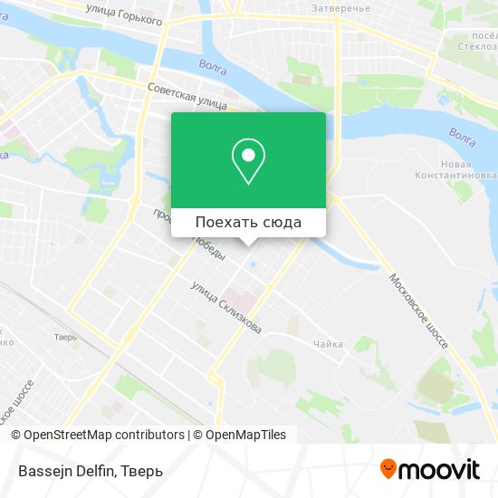 Карта Bassejn Delfin