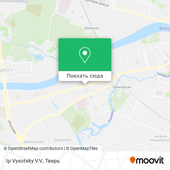 Карта Ip Vysotsky V.V.