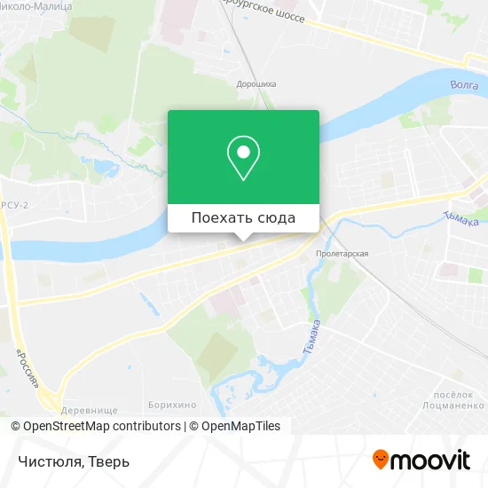 Карта Чистюля