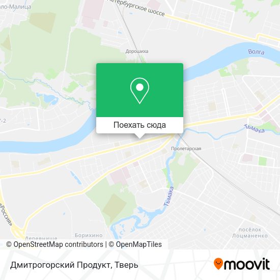 Карта Дмитрогорский Продукт