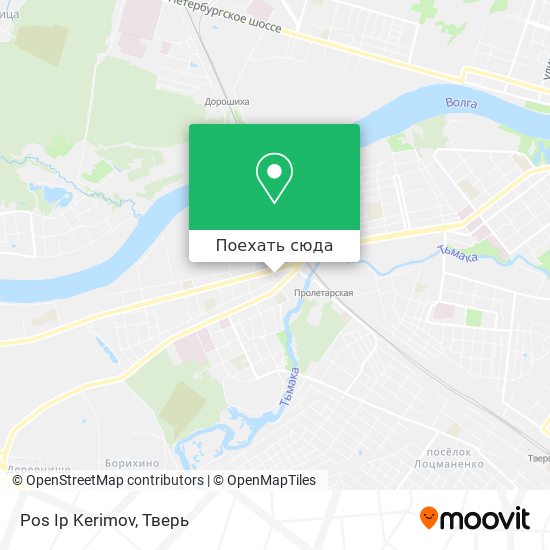 Карта Pos Ip Kerimov