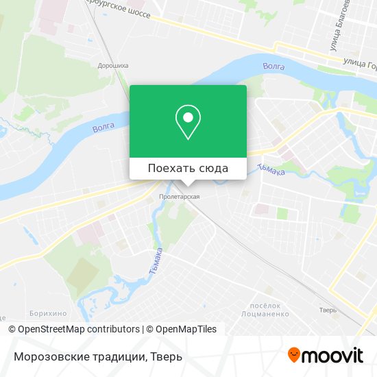 Карта Морозовские традиции